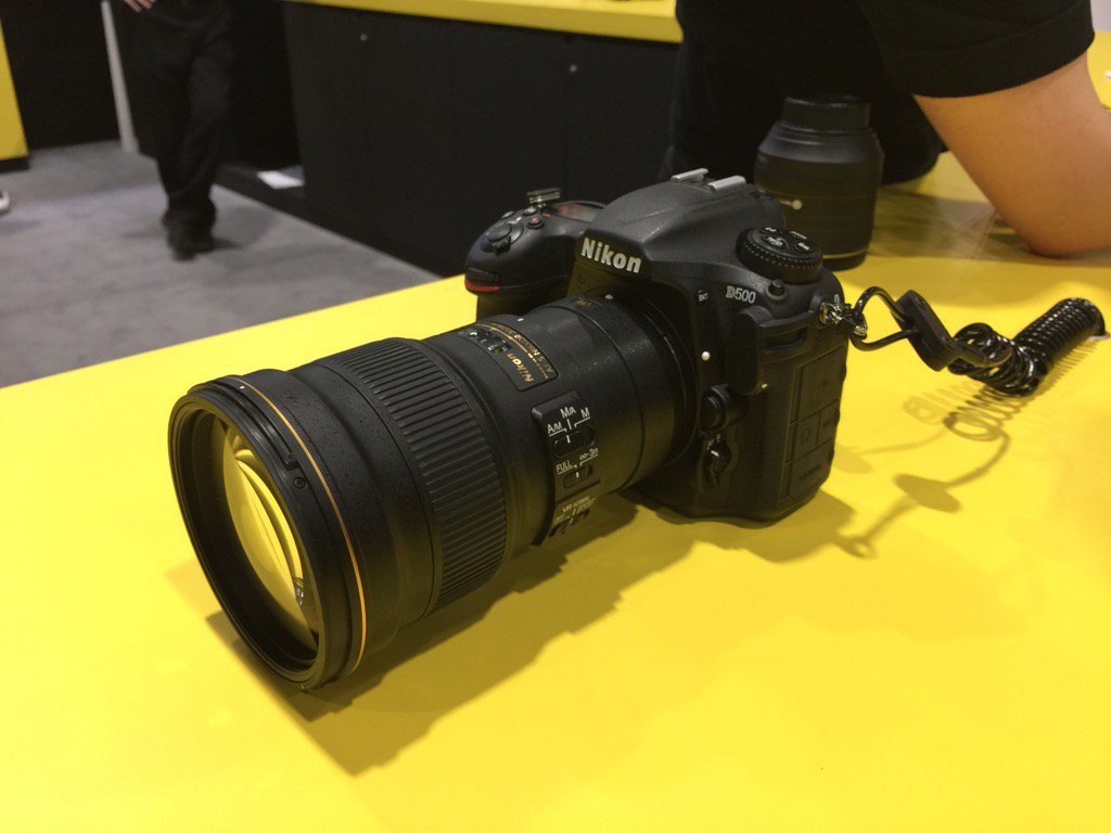 f11digital's tweet photo. Sylvia was drooling over the Nikon 300mm f4E PF ED VR AF-S at @WilkiCameras #DigitalSplash16 today https://t.co/qWXfOnpSvk