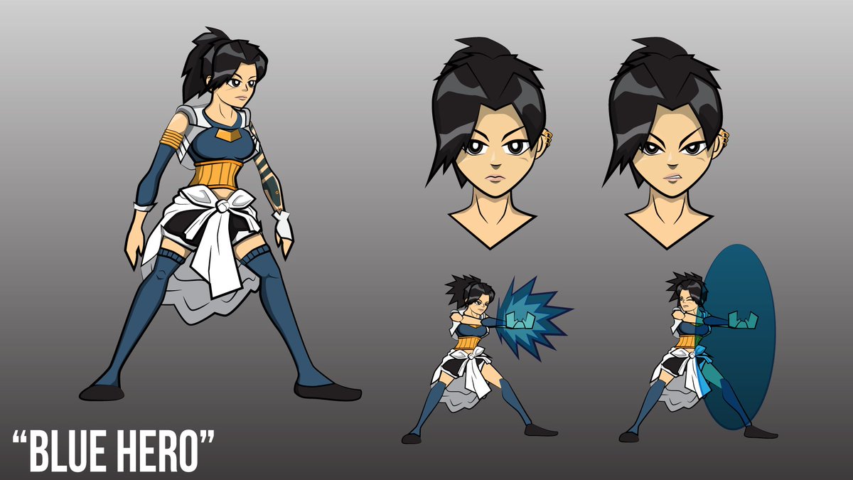IndoStudiosInc's tweet photo. Another concept character, obviously she doesn't have a name yet #indiegame #indiedev #gamedev #rpg https://t.co/lw5EE5QgbG