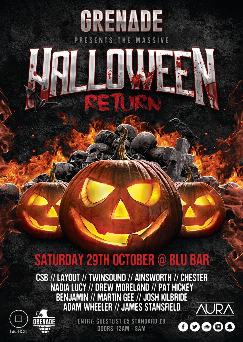 distinctlayout's tweet photo. Sooooo @GrenadeEvents returns to where it all began @BluBarBurnley #housemusic #djlife #Burnley https://t.co/zrnxIzeFtS