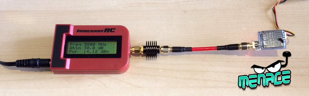 Does adding an SMA adaptor have an effect on the received video signal... Tested and results..    menacerc.co.uk/sma-adaptors-s…