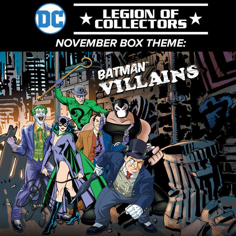 OriginalFunko's tweet image. RT &amp;amp; follow @OriginalFunko for the chance to win a Batman Villains box from @FunkoDCLegion!