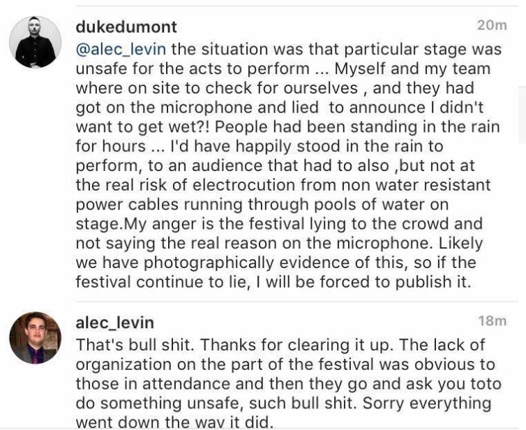 SFdoomsday1's tweet photo. MAJOR FAIL! Way to go TIMF... #TIMF10 #DukeDumont #TIMF16 #TREASUREISLAND #SHITSHOW #RAINCHELLA https://t.co/guYpxqRjpN