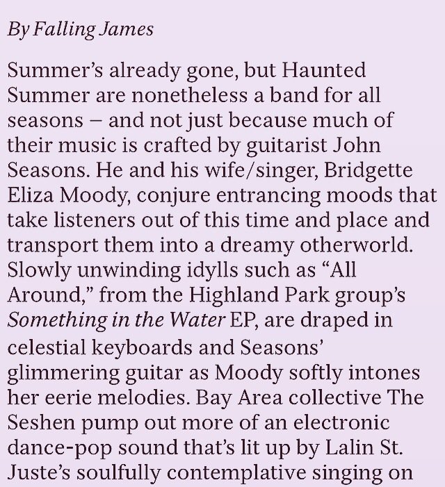 HauntedSummerLA's tweet photo. Thanks @LAWeekly @LAWeeklyMusic and #fallingjames! We are so excited for this @theHiHatLA show <3 #hometownshow https://t.co/BxgKtrOLuv