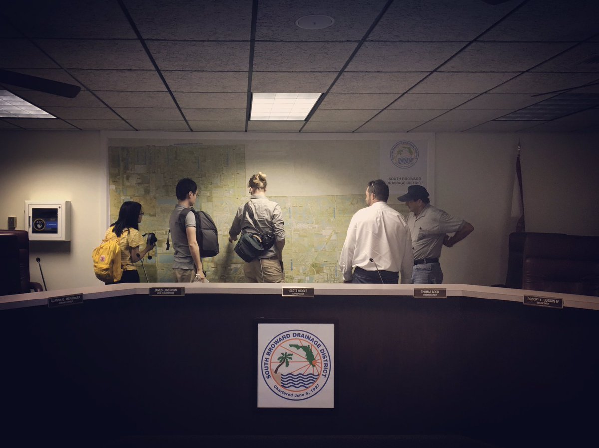 fadi_masoud's tweet photo. At the South Broward Drainage District #terrasortafirma #Florida #udstudio @mitsap @MITdusp @MITarchitecture @MITCAU @urbanrisklab https://t.co/eE7uughvNk