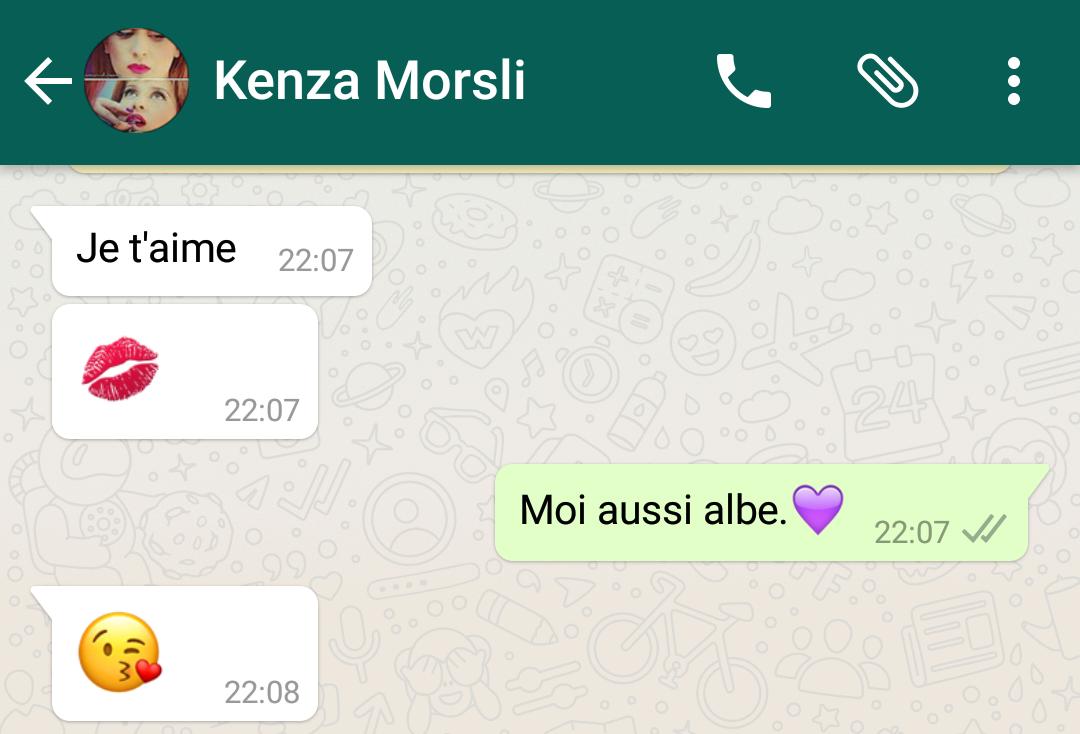 LeaMakhoul's tweet photo. @Kenza_Morsli Nos fins de conversations tardives. Après 2 ans, toujours là! Ma soeurette. ❤ https://t.co/TDj7hMXdta