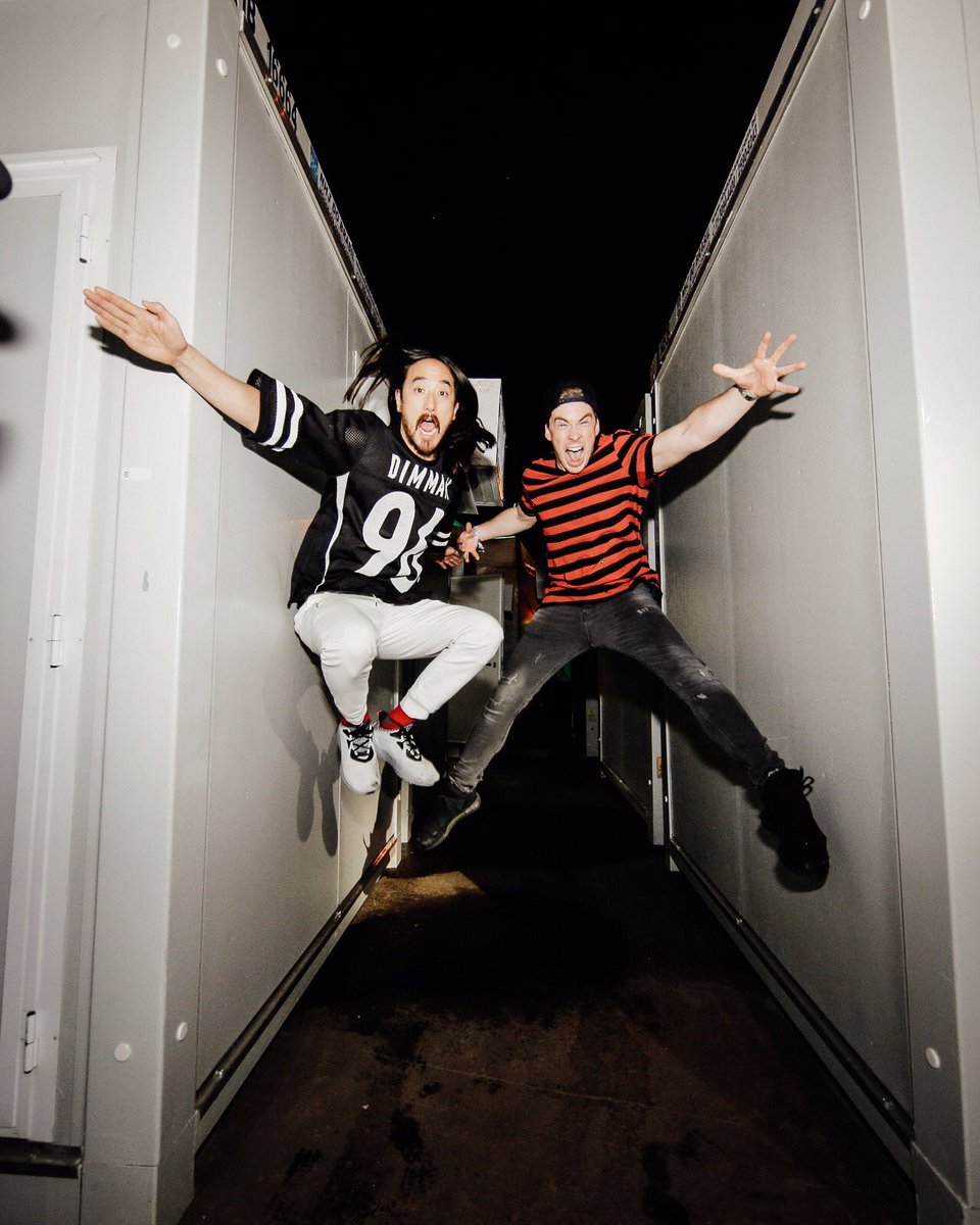 #aokijump #739. The Aoki x @Hardwell 🇧🇷Jump. #UltraBrasil Rio De Janeiro Brasil. October 15, 2016. https://t.co/xVLE3NChAr