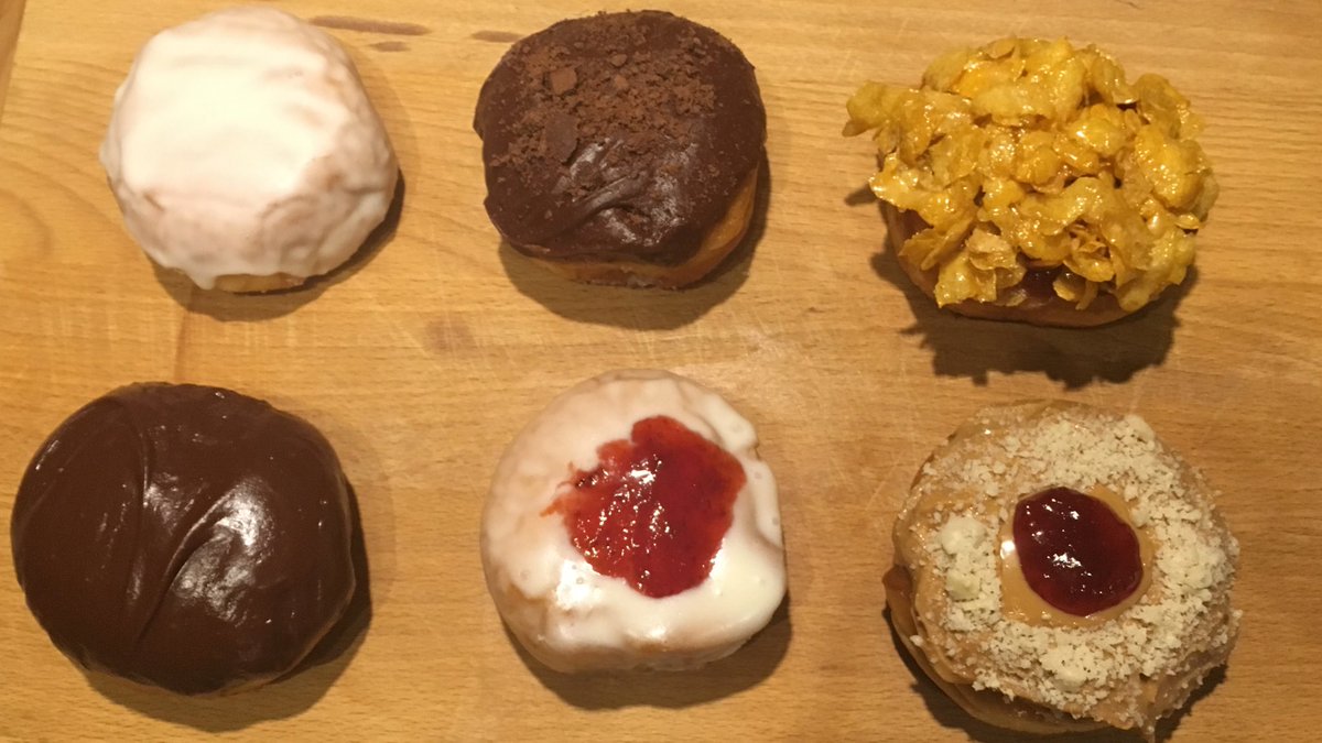punkdoughnut's tweet photo. #Doughnut selection for the next market #yummy https://t.co/ekTMOvOPoU