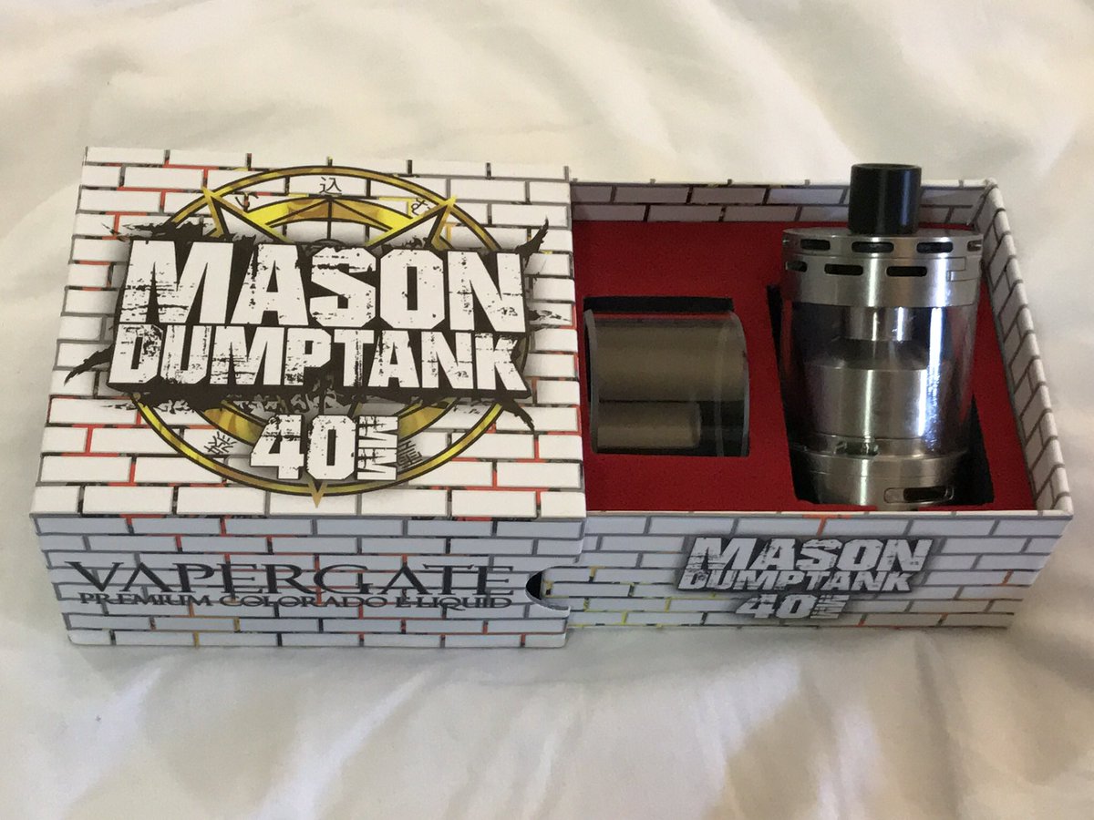 fullborevaping's tweet photo. Had to pick one of these up from @VapingLtd at expo, should be fun to try https://t.co/pHhYSFlL6v