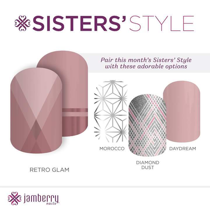 flick_jamsUK's tweet photo. This months #SistersStyle wrap #RetroGlam is stunning! Only available until the end of #October. #Jamberrynails https://t.co/9jJh6HVbZI