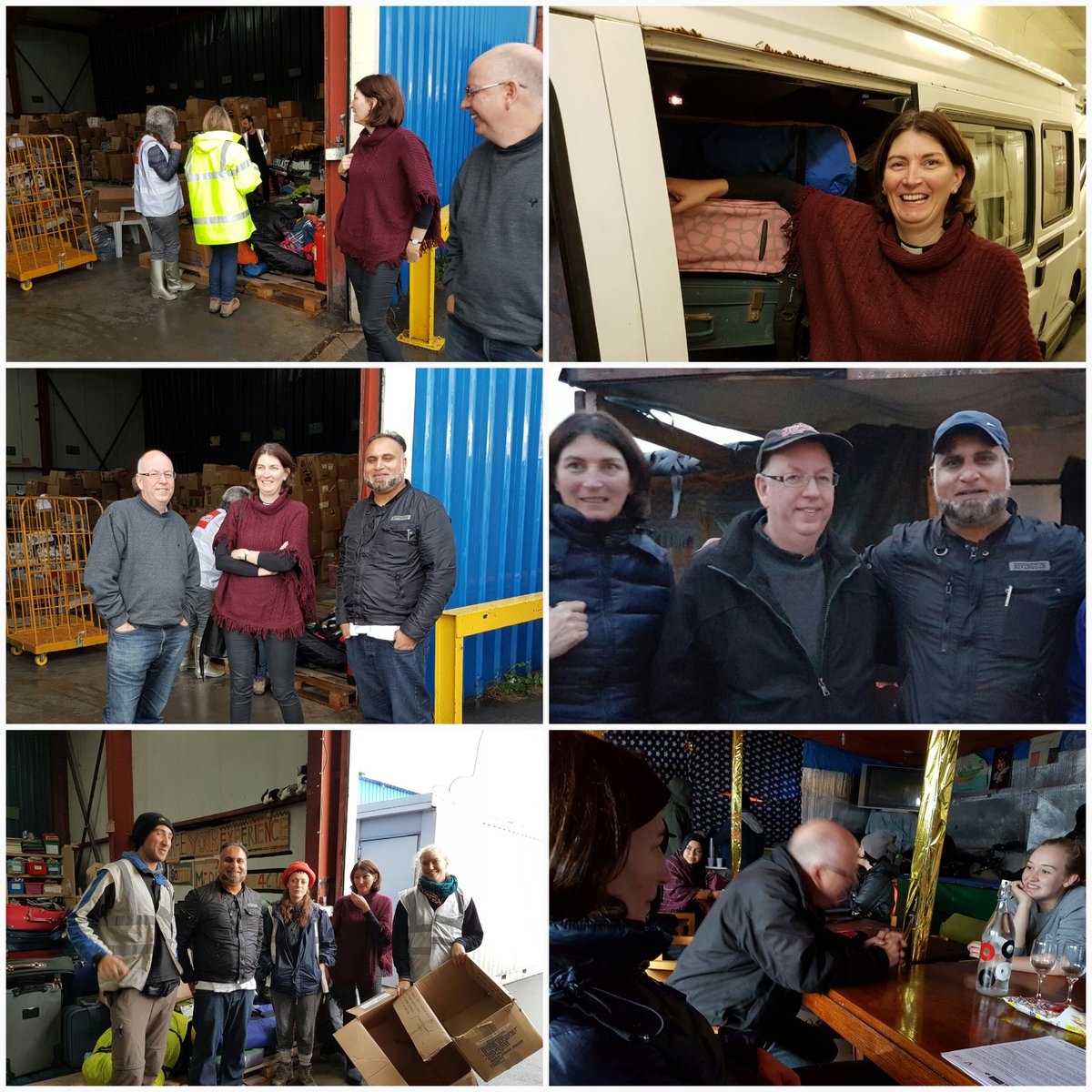 Mission completed in Calais back in UK after delivering much needed Aid. Great working with cross faith group @brummymummy3 <a href="/fredrattley/">Fred Rattley</a>