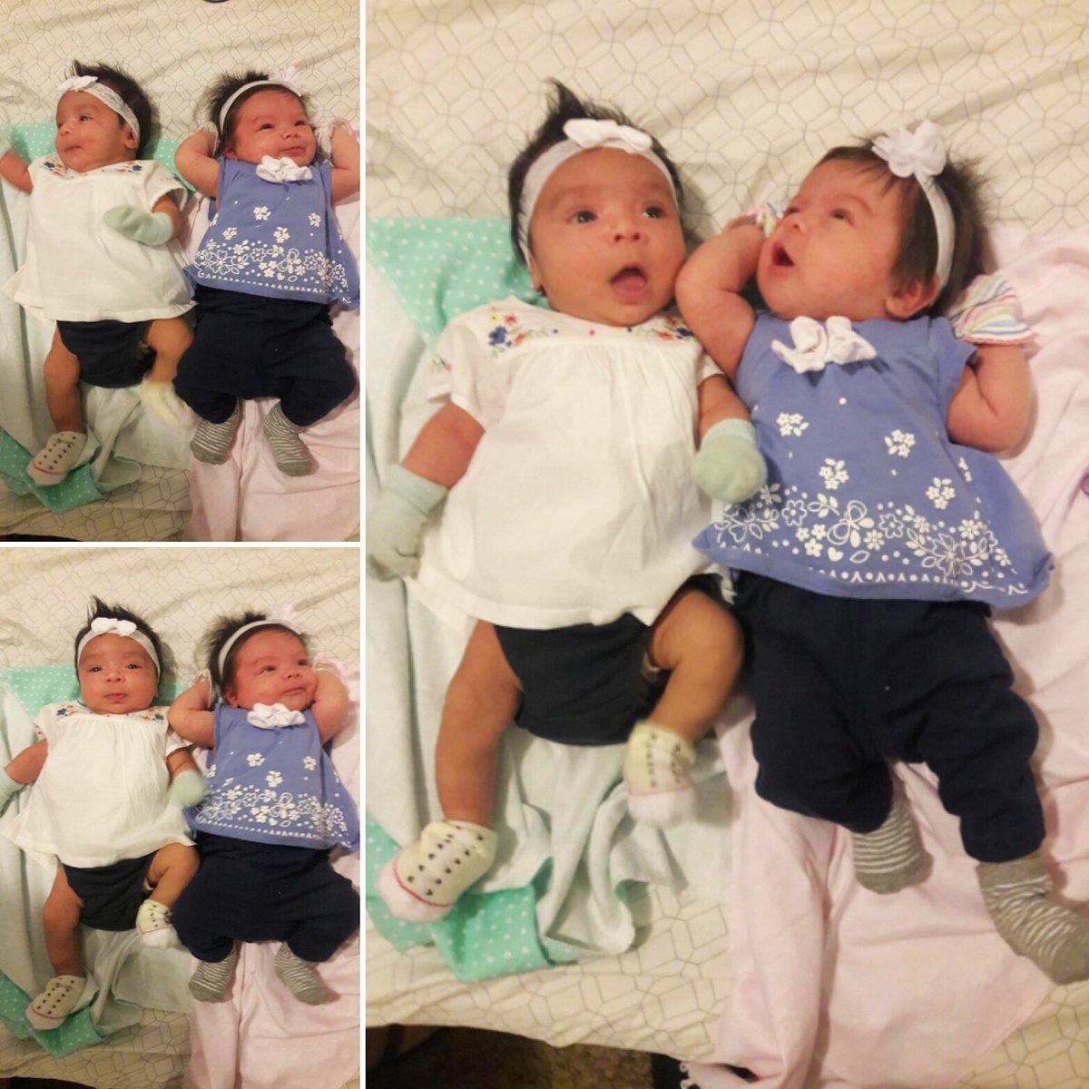 _panfilaaa's tweet photo. Look at these two tho 💘❤ #babycousins #alenaanaya #leiamarley #1weekapart https://t.co/hhzzXEZk7z https://t.co/7zGFAGLGt7
