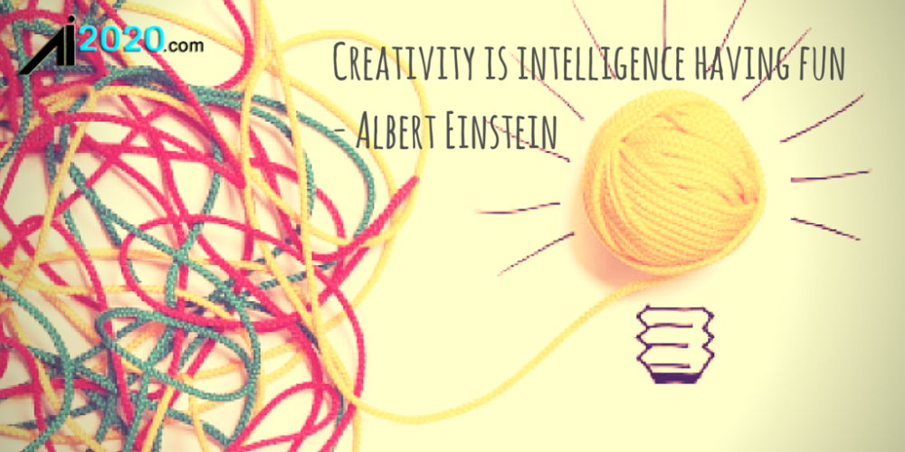 rwcea's tweet image. Creativity is intelligence having fun - Albert Einstein