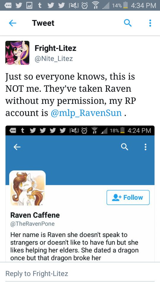 mlp_RavenSun's tweet photo. @DarkheartUnique ??? :/ https://t.co/7n3frxxLcN