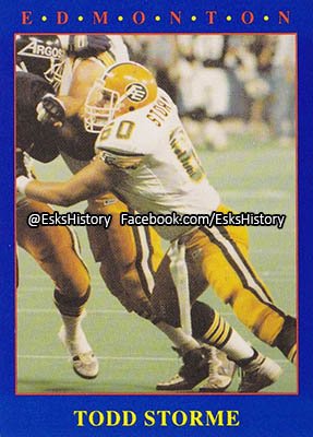 EdmHistorEE's tweet photo. #ThisDayInEsksHistory Happy Birthday to former @EdmontonEsks Al Butler (1973), Todd Storme (1989-90) &amp; @KanyaDream (2013-14) #OnceAnEskimo https://t.co/TeaQKpUCiN