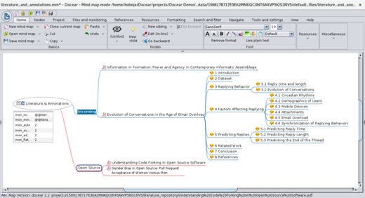 ramaduro's tweet photo. How to Organize Your #ScholarlyResearch with #Docear https://t.co/7TUzEptYsc @Docear_org #MindMapping #Freemind #OpenSource #OpenDoc https://t.co/At9kE1pHR9