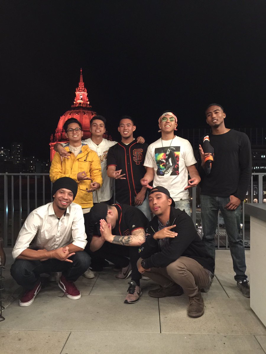 AKOmegaGamma's tweet photo. We had our first social of the semester with SF ΣΟΠ last Fri! We wanted to set it off right w/ a rooftop view of SF! https://t.co/NykHnefiOD