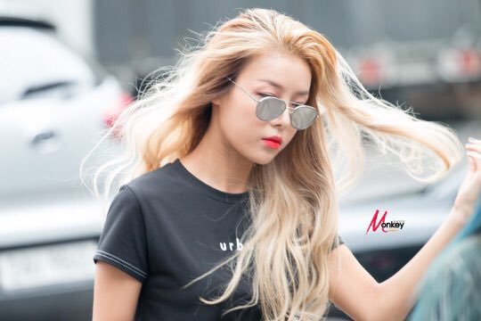 On Twitter Kim Yubin Wonder Girls Dirty Blonde Goddess