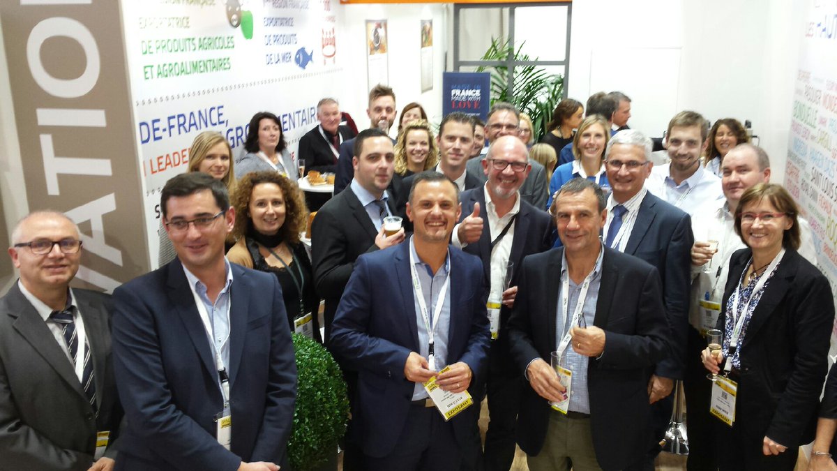 fannydesrouss's tweet photo. Belle ambiance avec les entreprises des @hautsdefrance au @sial_paris https://t.co/3hiO4LS1nb