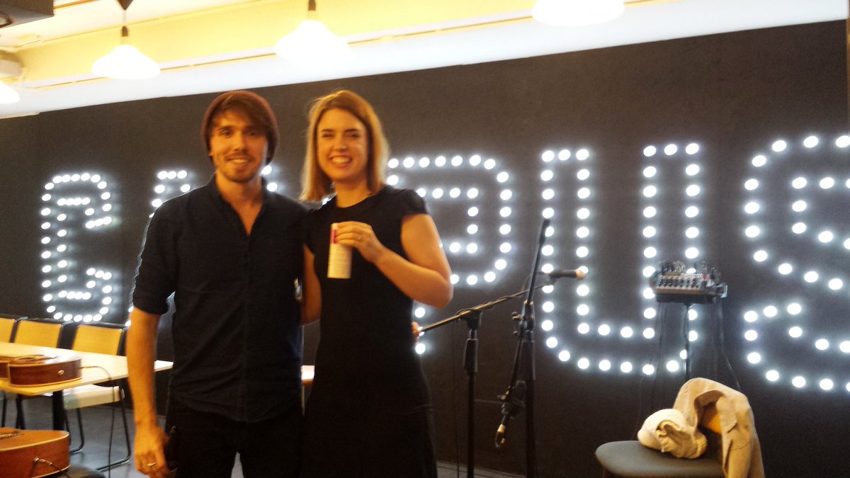 Playing at <a href="/Google/">Google</a>'s office in London was a dream. Thanks to <a href="/CampusLondon/">Campus LDN</a> for inviting us down! 🎶🙌✌