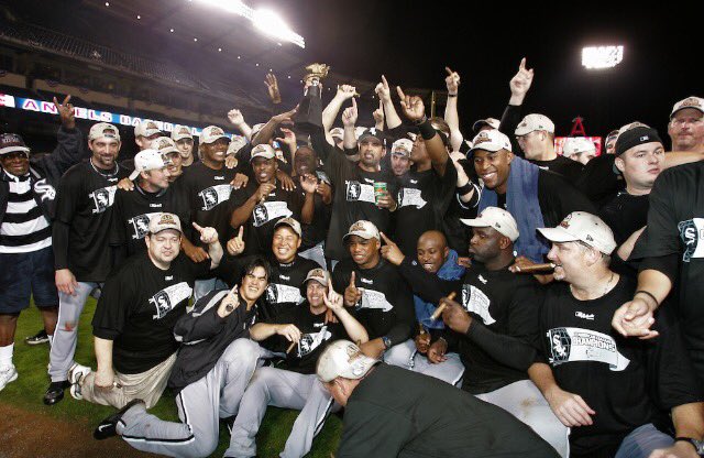 AJP_Updates's tweet photo. On this date in 2005, the Chicago White Sox won the AL Pennant. https://t.co/Fe6e4gjURc