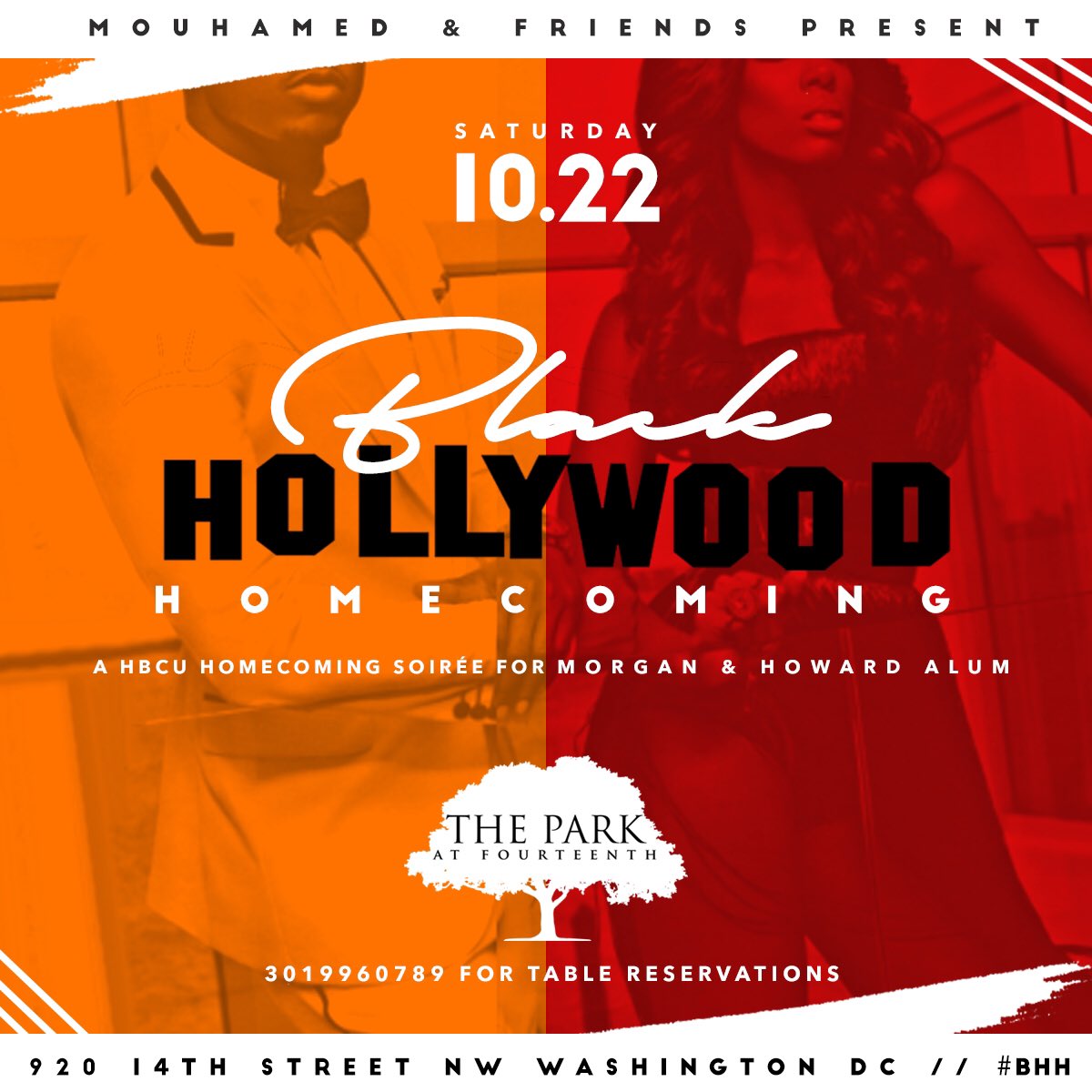 MouhamedB's tweet image. BLACK HOLLYWOOD Morgan &amp;amp; Howard Alumni Homecoming Celebration #SameDamnTime @ DCs most upscale venue.. dress to kill bit.ly/blkhollywood
