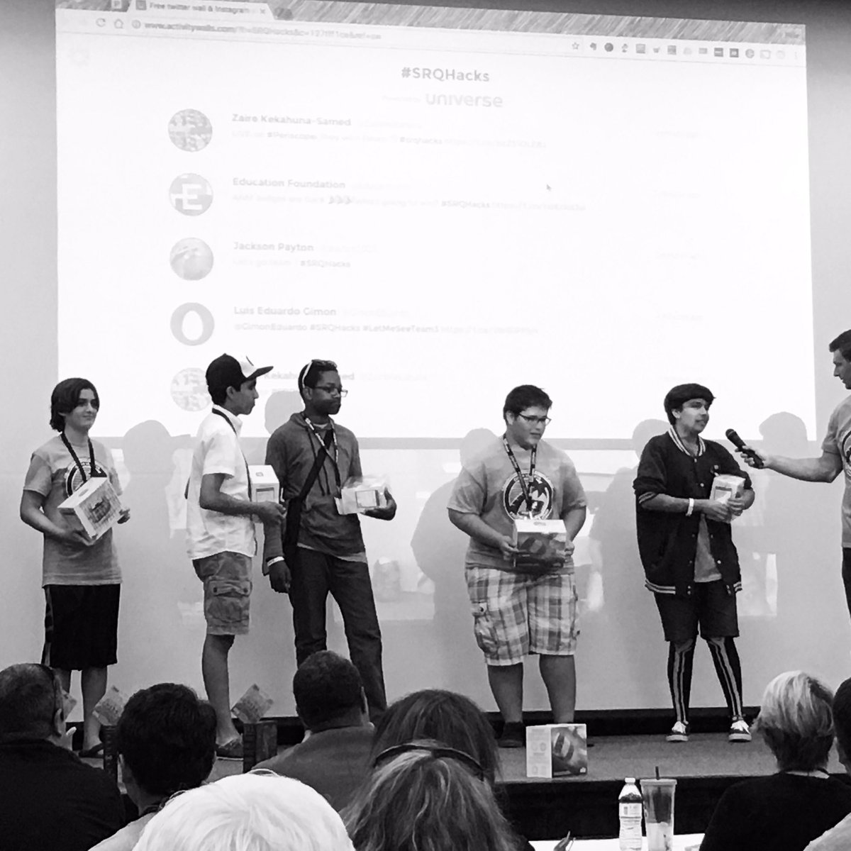 ryankinser's tweet photo. Congrats to @Outofdoor student Christian Ramos and his dev team for #SRQHacks 2nd place! They built #Kevin. https://t.co/5Lw4HydnBh