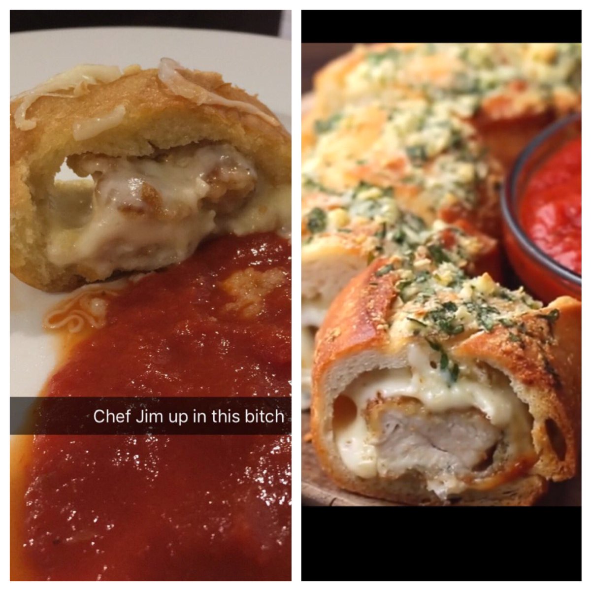 theJMcGuinness's tweet photo. You vs the guy she tells you not to worry about #ChefJim https://t.co/W4XHVdMaqd
