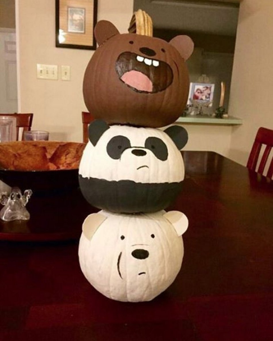cartoonnetwork's tweet image. Pumpkin #bearstack is everything!

(🎃: Rhonda Yearwood/Pinterest)