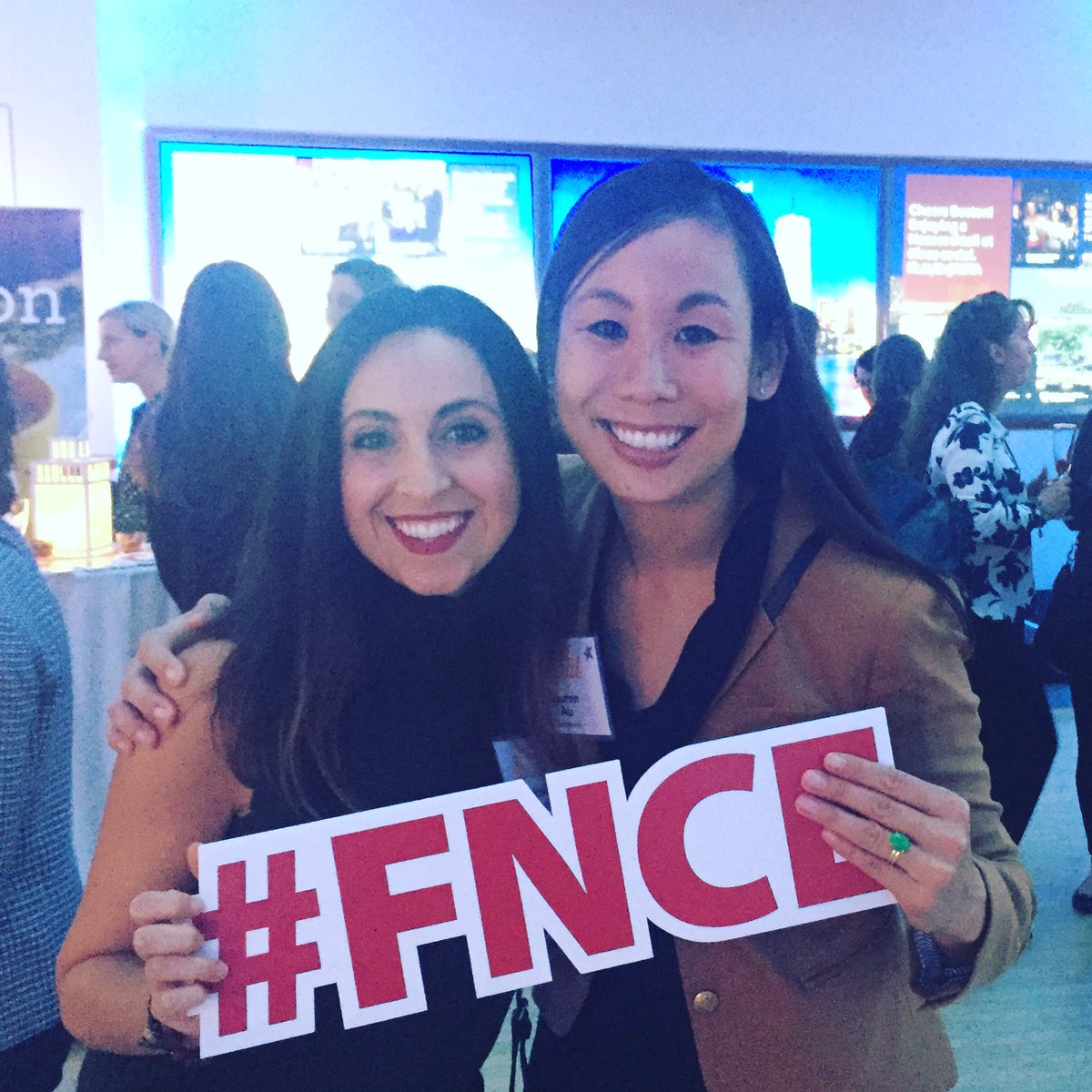 RobinNutrition's tweet image. So psyched to connect with friends at the #FNCE social!