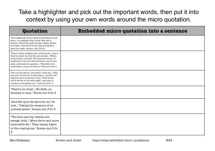heymrshallahan's tweet image. Micro quotations task DONE! #teamenglish #engchatuk and thanks again to @xris32 for giving it a name!