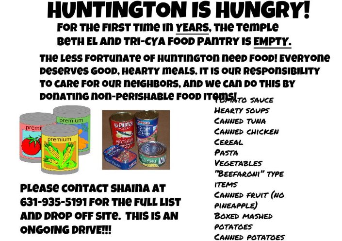 milleniambition's tweet photo. Our student ambassador @shaina_joyy is running a food drive for the #TriCYA food pantry in #Huntington. More details https://t.co/ww3eIP5ugq https://t.co/mLwShslzYP