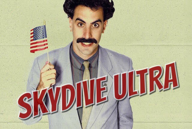 #SkydiveUltra is the world's only running race that begins with a skydive to the start line. I have excite!! SkydiveUltra.com