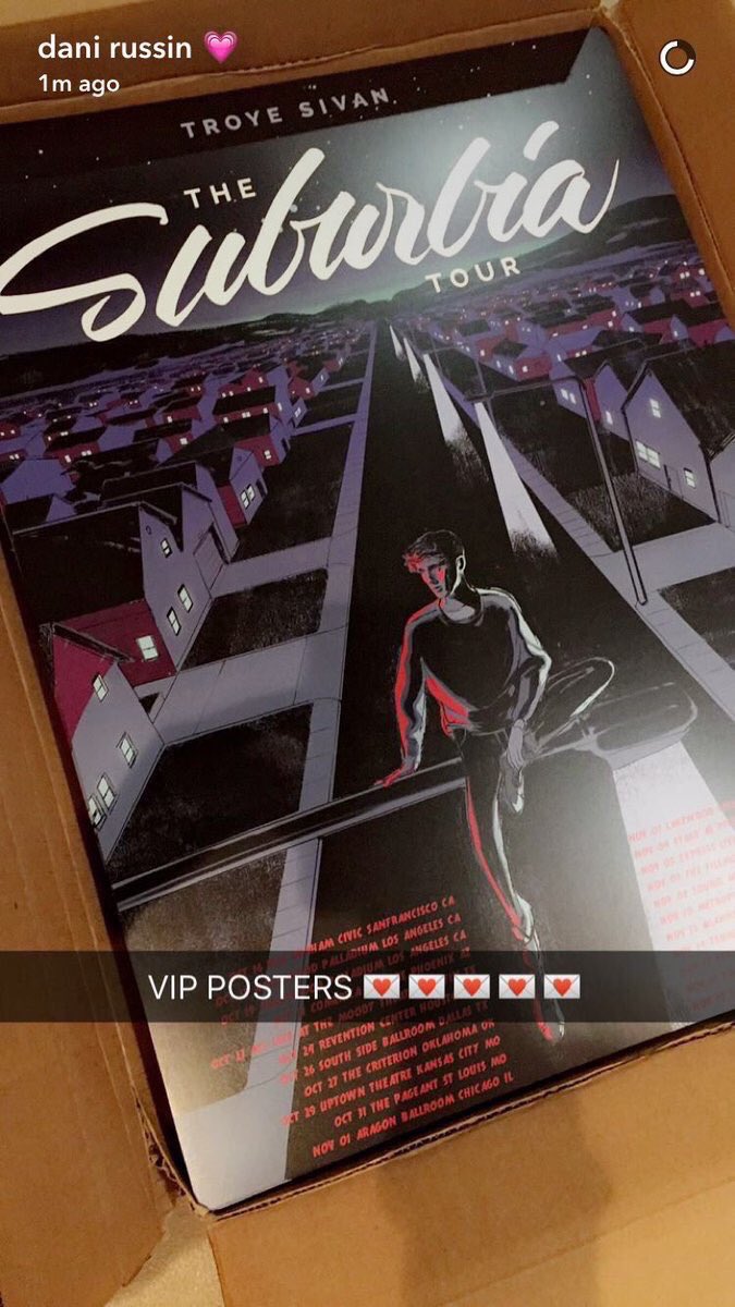 NEW VIP POSTERS FROM THE #SuburbiaTour!!! (👻: <a href="/danidaniXO/">Sup</a>)