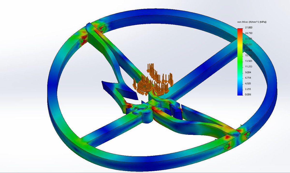 PolytechDesigns's tweet image. We offer Engineering and 3D Printing Services - Example 120mm Stone guard can take 10Kg placed centrally .  #motorcycles #3dprinting #Sydney
