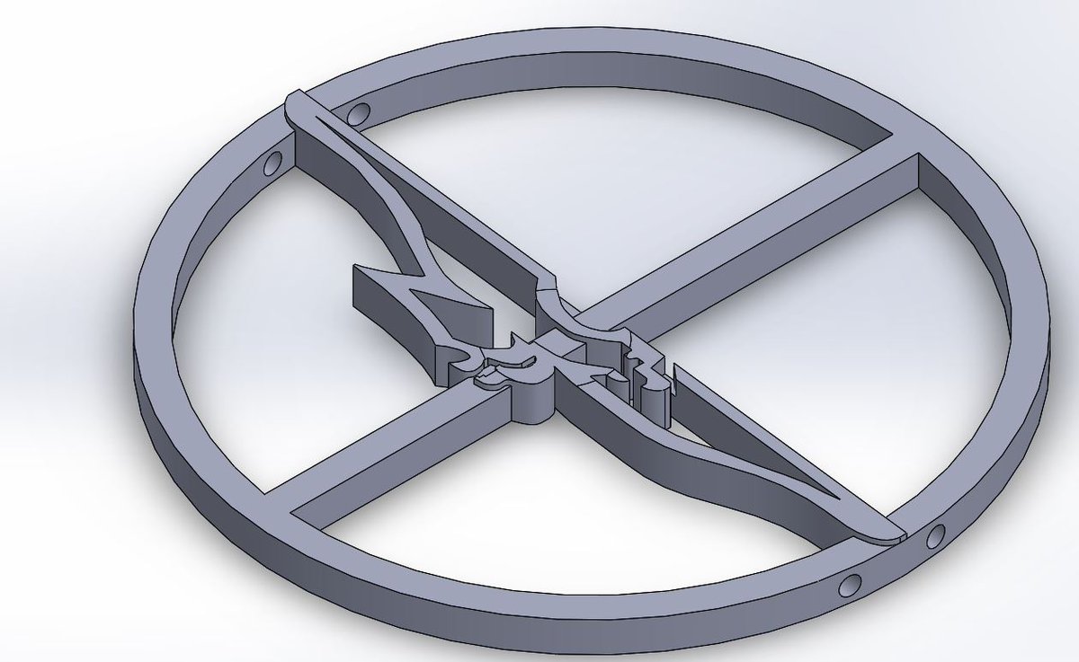PolytechDesigns's tweet image. We offer Engineering and 3D Printing Services - Example 120mm Stone guard can take 10Kg placed centrally .  #motorcycles #3dprinting #Sydney