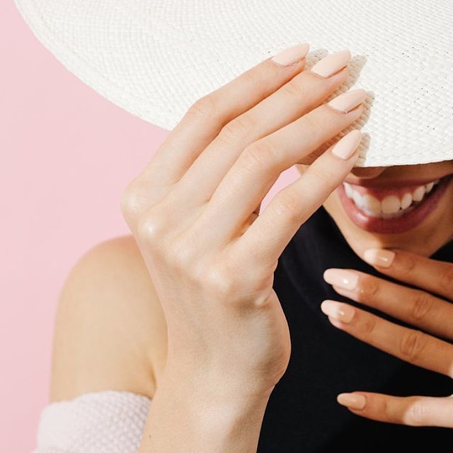 naildesignscom's tweet photo. Nails so lovely and we feel so pretty. Thanks @bellacures for this nude inspo. #nudenails #naildesign https://t.co/QAzeWeYqjJ