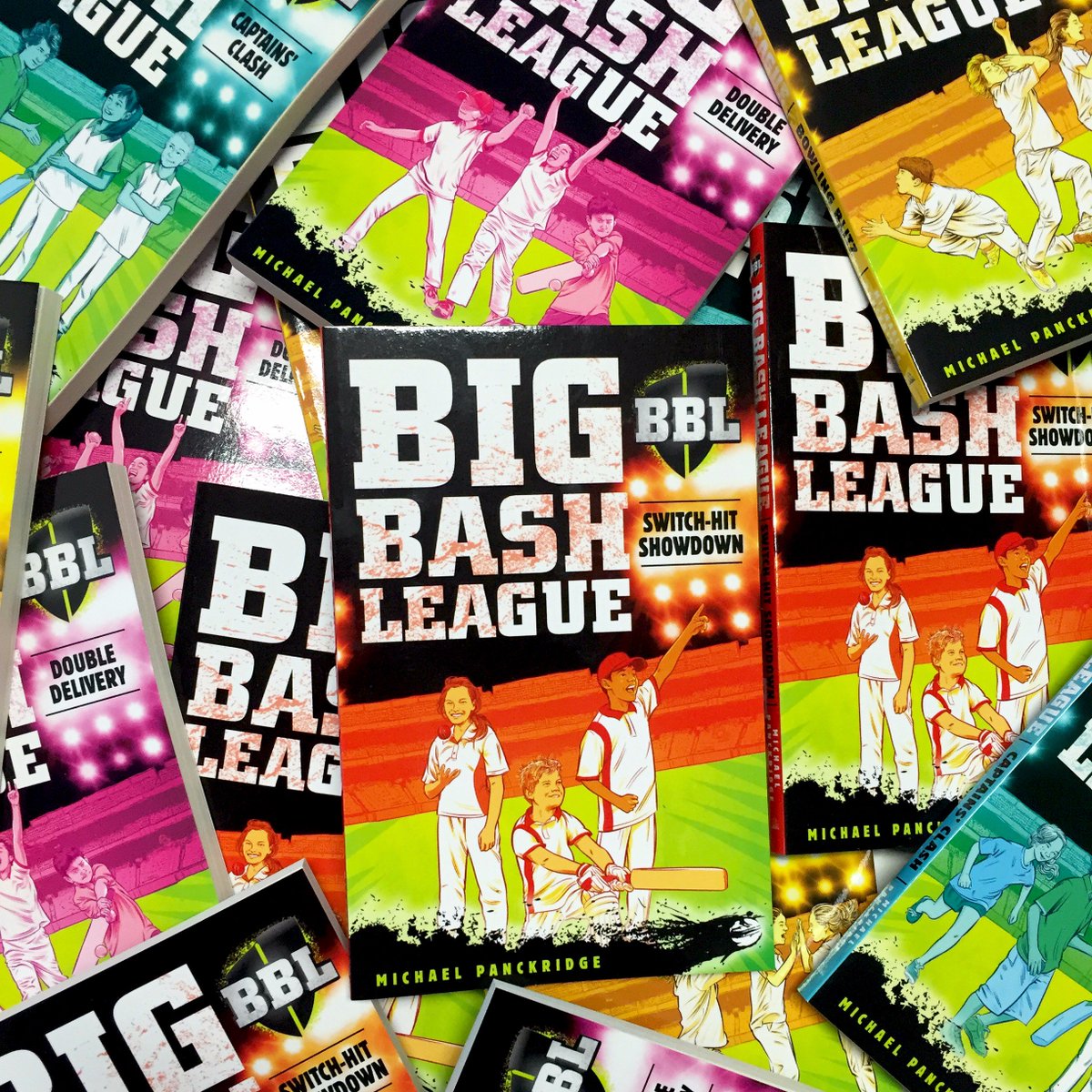 Hit a six with these knockout reads! Out in 2 weeks! @BigBashLeague pen.gy/2ew0VbT