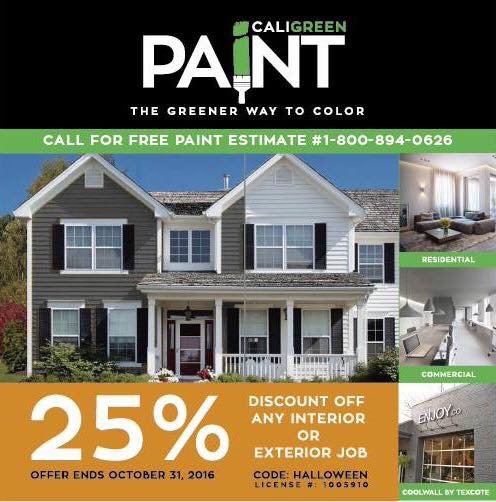 CaliGreenLife's tweet image. Schedule your free quote today before this deal disappears for good! #HalloweenSpecial #BOOtifulHome #ManhattanBeach caligreenpaint.com