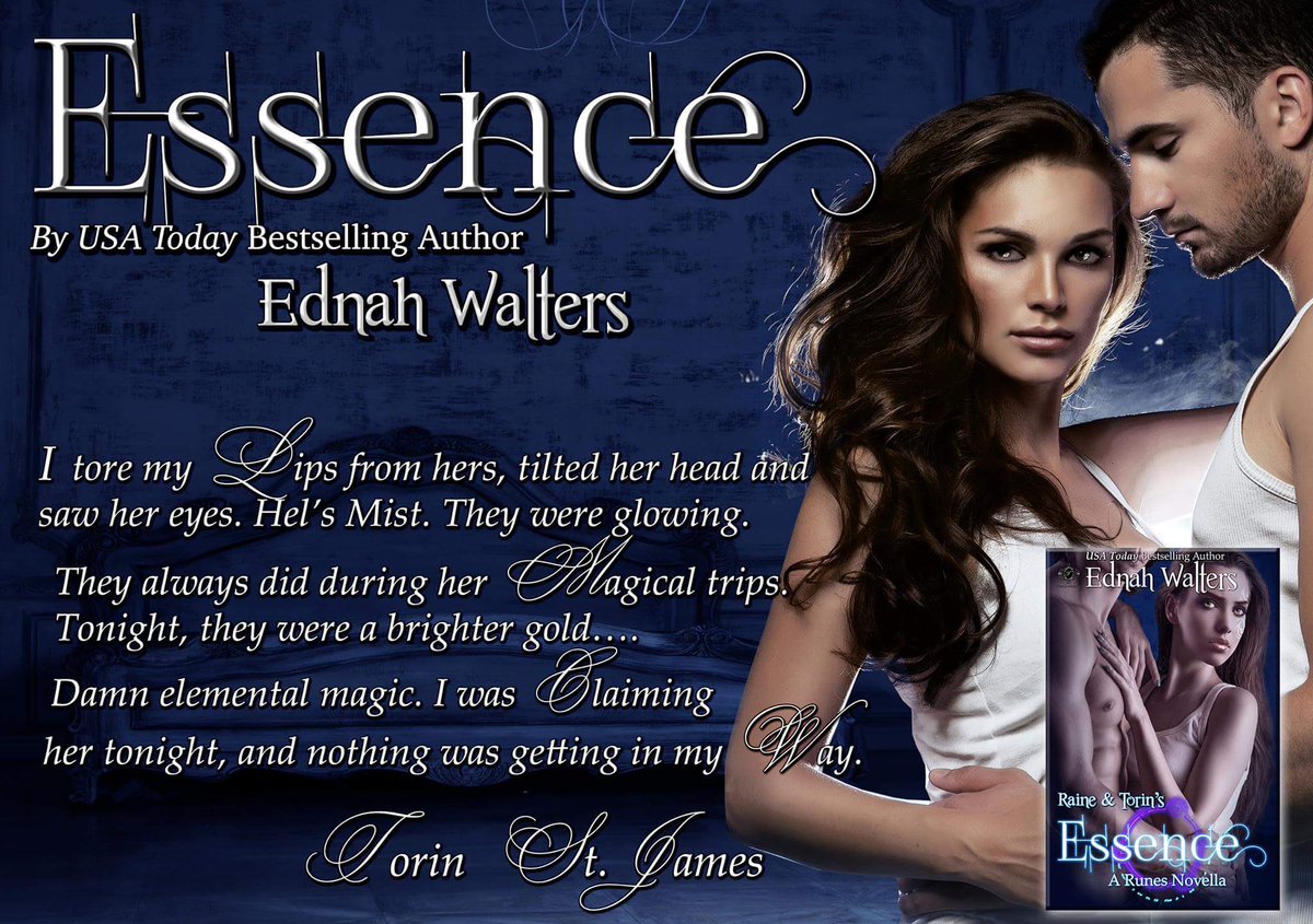 TheTorinStJames's tweet photo. #newrelease get it today! Essence, A Runes Novella  Torin and Raine's private moment.  https://t.co/d3yTS4S0Cj https://t.co/OIkLHStx2P https://t.co/yxYYTraa3J