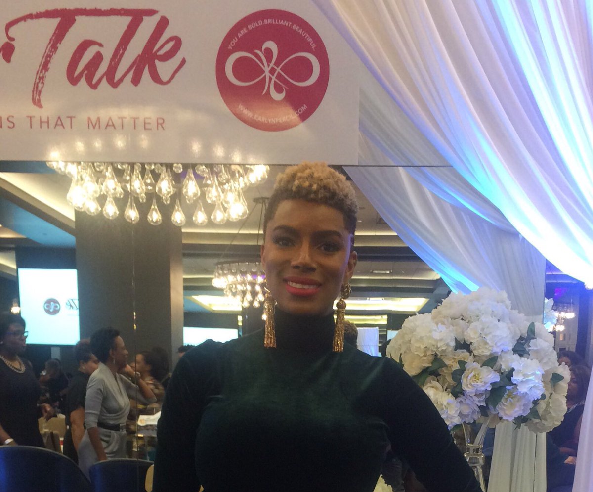 Congratulations Saint Lucian Karlyn Percil, Founder of Sistertalk, today was filled with aha moments, connection, empowerment and love