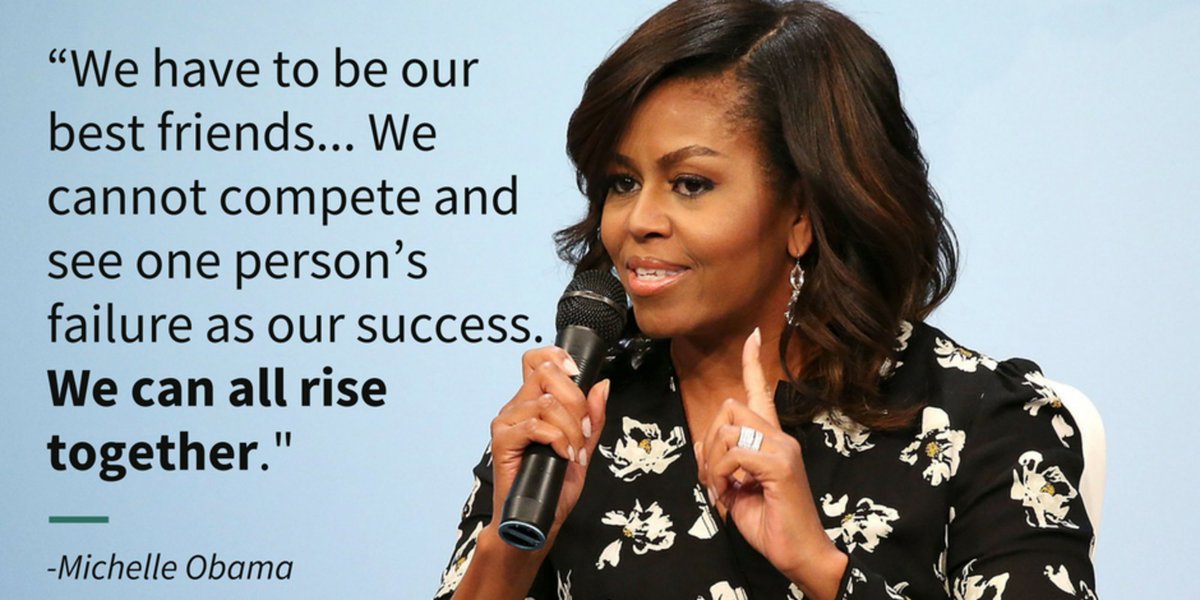HuffPost's tweet photo. The one piece of advice Michelle Obama would give her 15-year-old self https://t.co/oiFHCo0ZnF https://t.co/QjGj3CpUdE