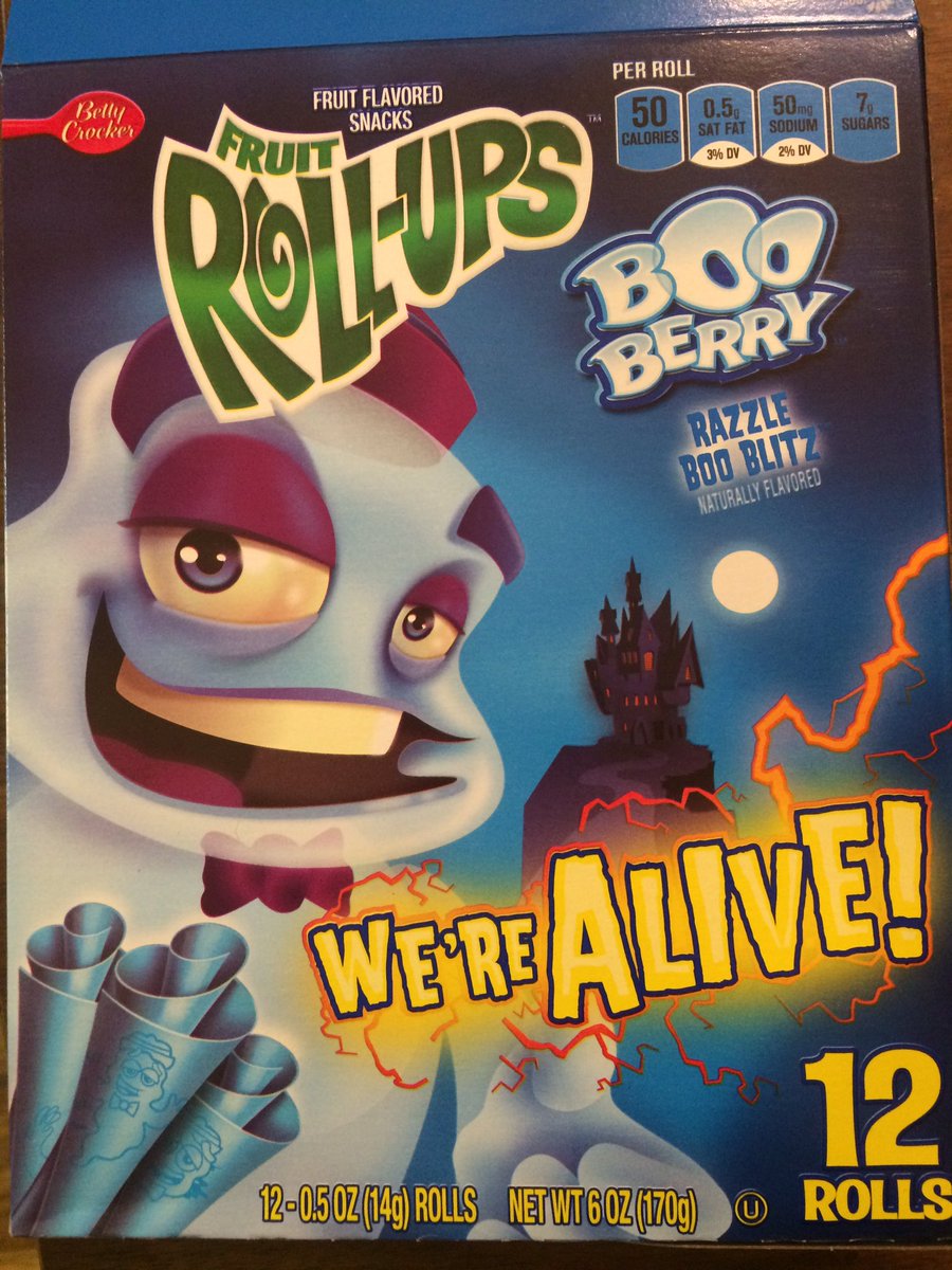 robertmentzer's tweet photo. 1 Boo Berry is a ghost not a Frankenstein
2 Ghosts are not alive
3 Who is saying "We're alive"
4 Is it the fruit rollups that are alive https://t.co/C5DI9OI4vk