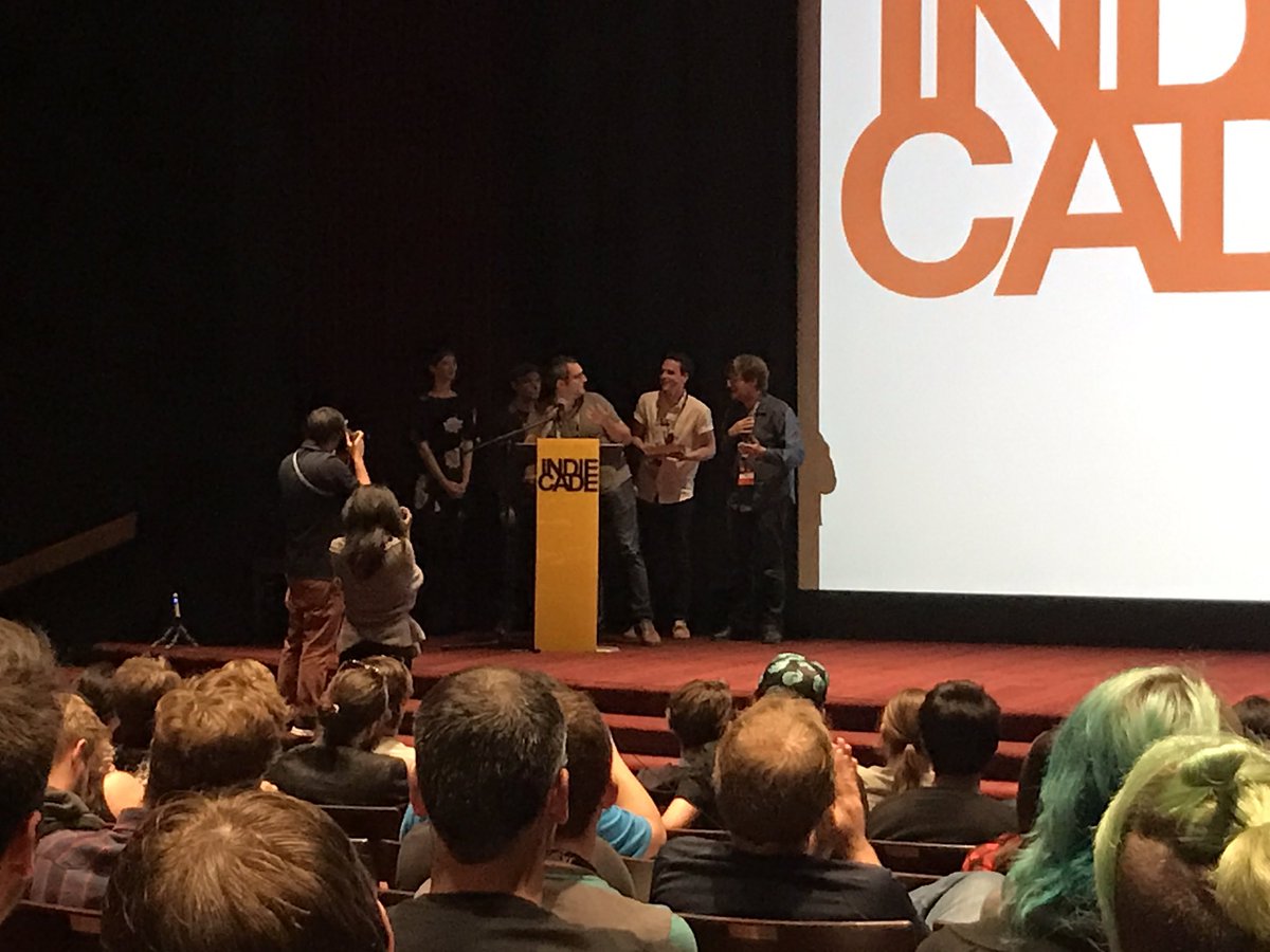 Blinkity's tweet photo. And omg Bad News wins Audience Choice award, even though, as @Autumnsburg says, "only seven of you played it". This is my GOTY. https://t.co/ZdBPwTW86H