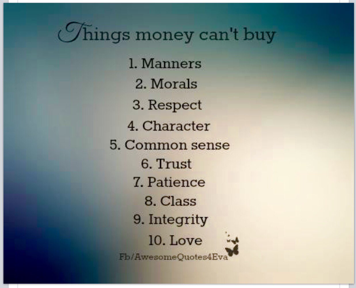 Wright Thurston on Twitter "Things Money Can t Buy 10MillionMiler love money Inspiration via Womensera