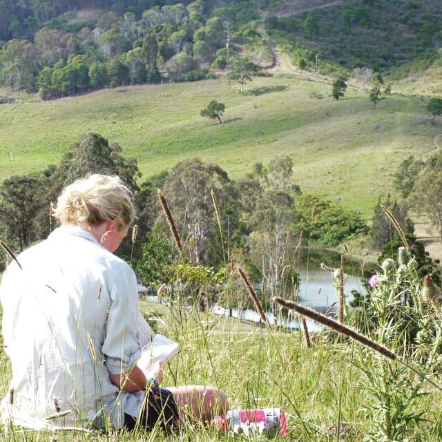 Sami_Mayo's tweet photo. Sometimes all we need is fresh air, a #beautiful day and some time alone with our #book! #RewildingProject https://t.co/uQ2vmAWlVN