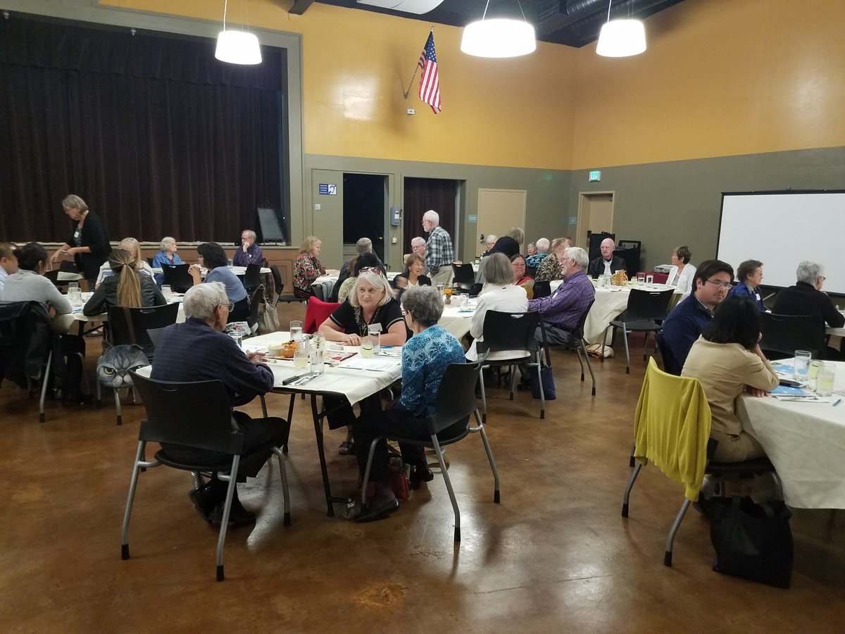 CAFFE students preparing and serving a meal for the West Sac Friends of the Library Dinner. Great community partnering! @BryteCCT1 <a href="/WUSDK12/">WUSD</a>