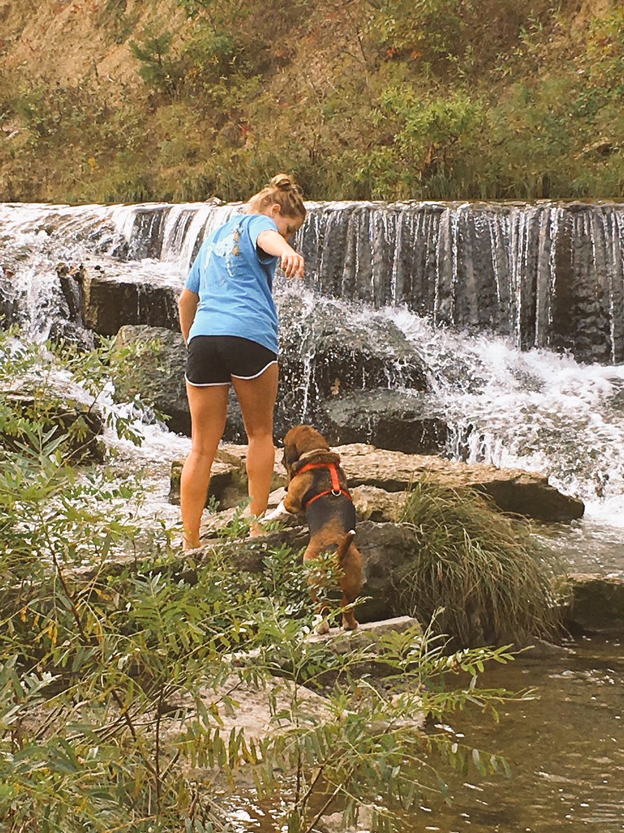 shantzsiee's tweet photo. Took my best bud to explore Pillsbury and got in plenty of play! #THPlay @KSUFSHS110 https://t.co/bslJ7YZDRA