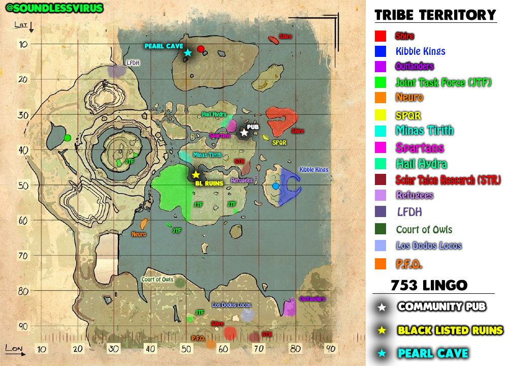 SoundlessVirus's tweet image. Our Official Xbox Server 753 Map