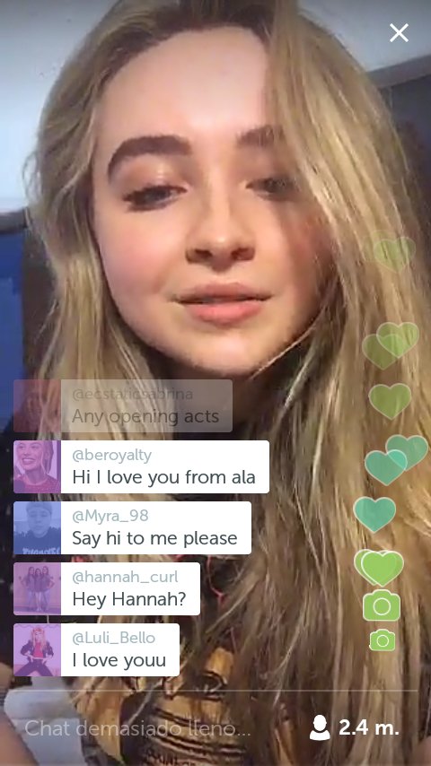 JimenaGV_Canela's tweet image. .@SabrinaAnnLynn en #Periscope: #EVOLutioni pscp.tv/w/atLLMDFETEVC…