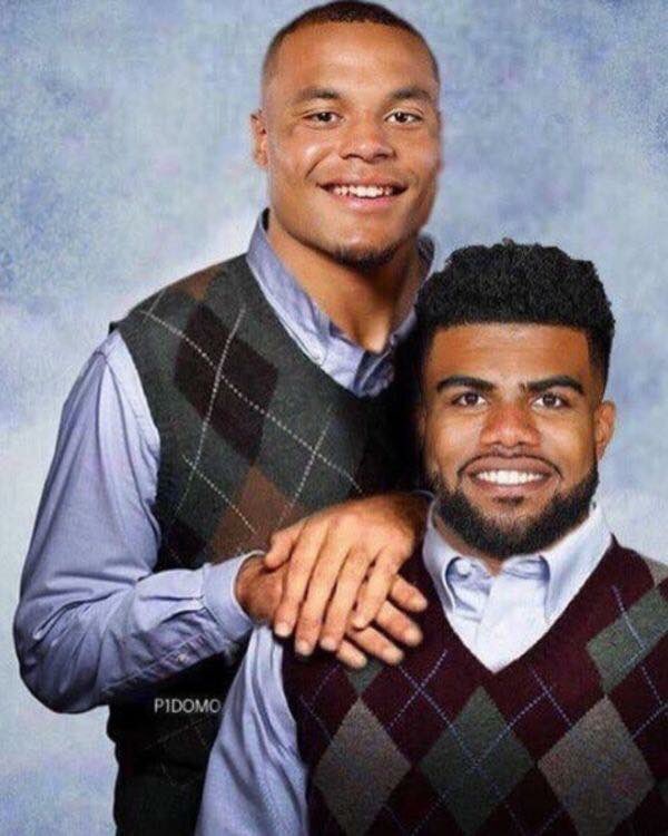 Kay_BlackSimba's tweet image. Who did this?!!! 😩😩😂😂😂@dak @EzekielElliott